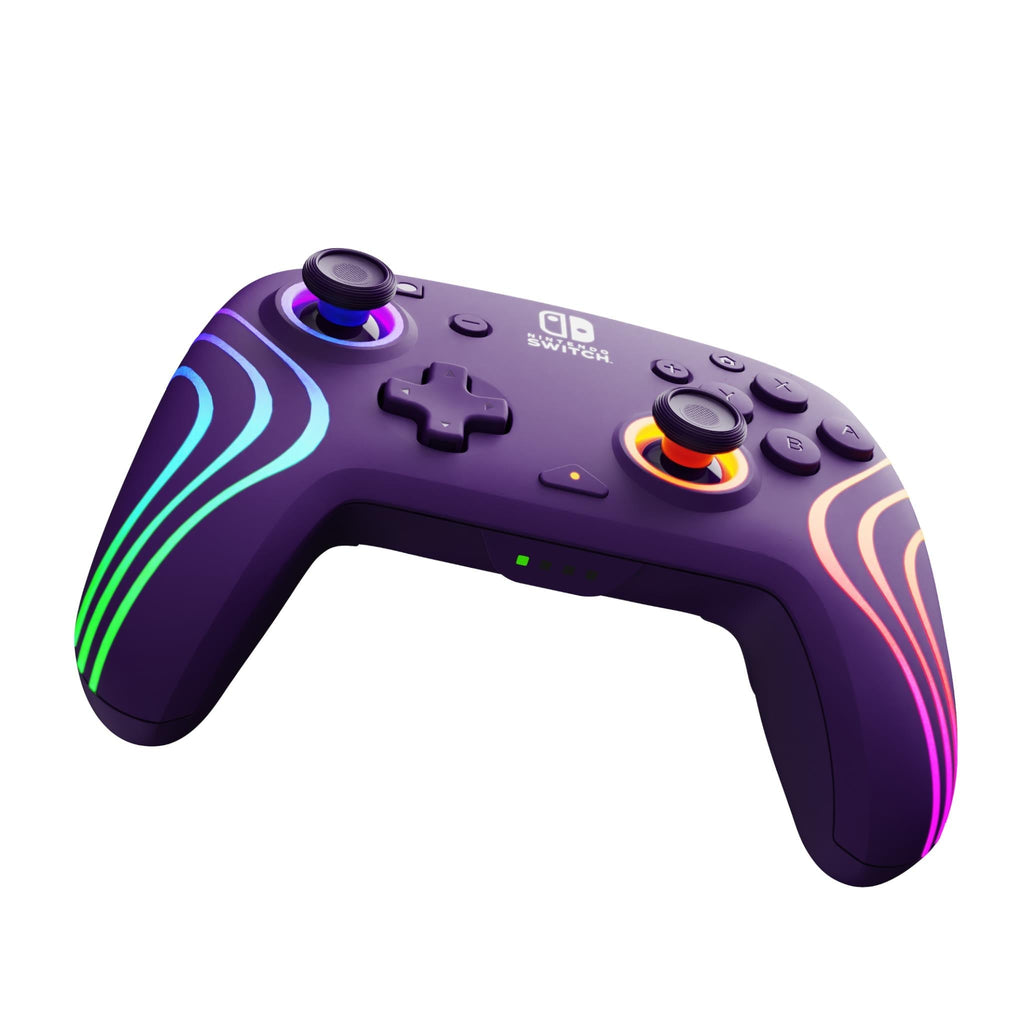 Afterglow Wave Wireless Controller for Nintendo Switch (Purple)