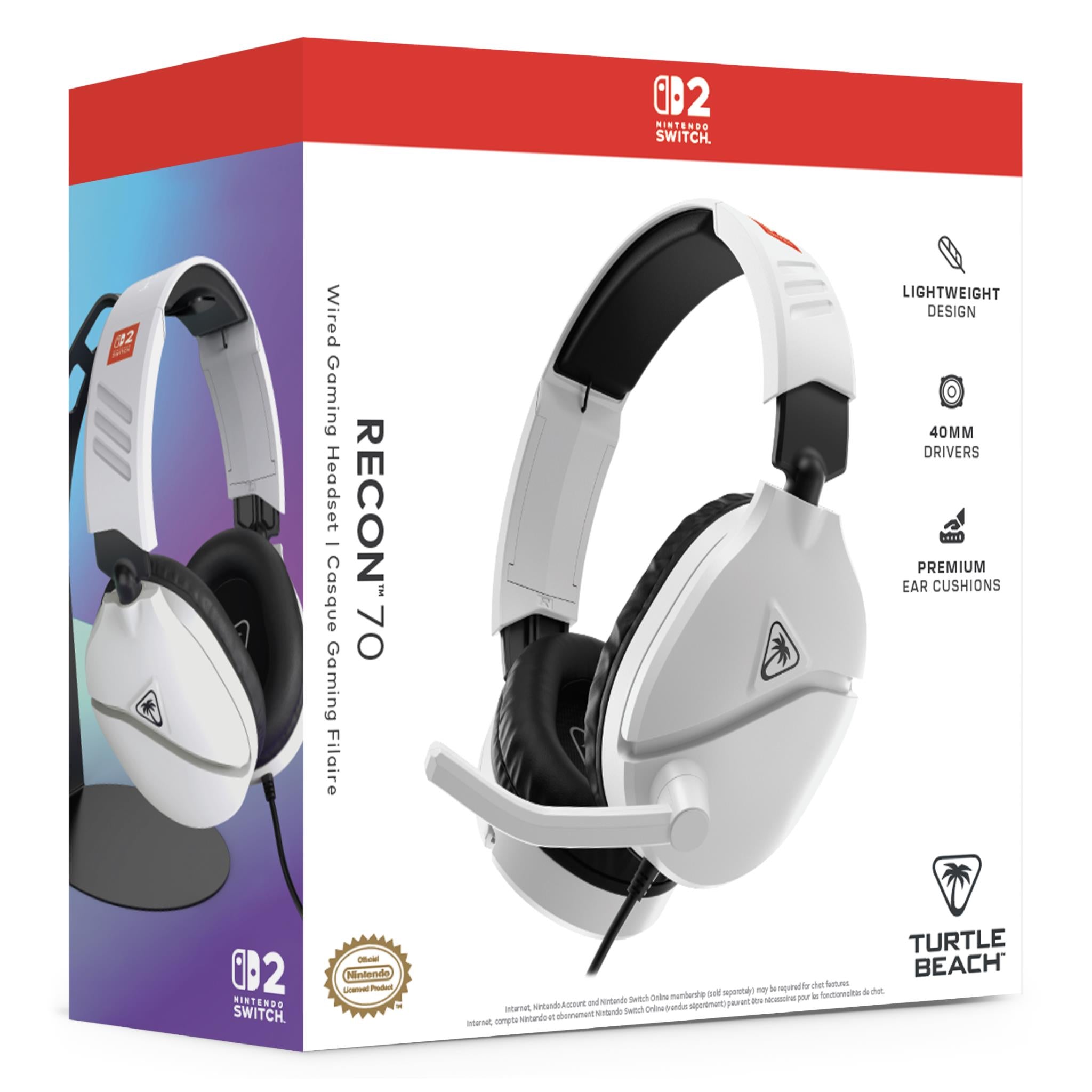 Turtle Beach Recon 70 Wired Gaming Headset for Nintendo Switch